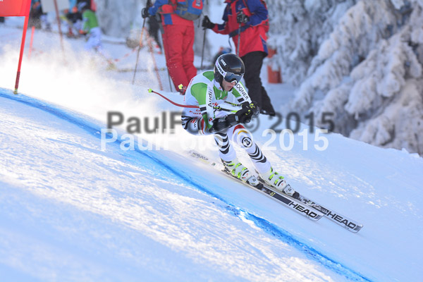 NJC Rennen Herren SK Super-G 2015