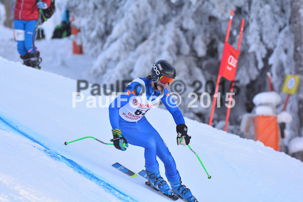 NJC Rennen Herren SK Super-G 2015
