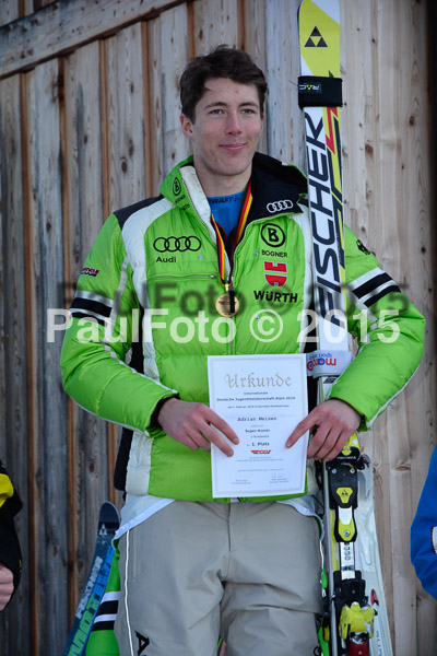 NJC Rennen Herren SK Super-G 2015