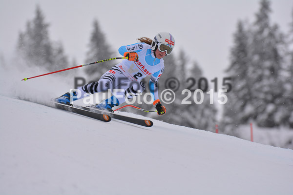 FIS SG + NJC Superkombi Damen 2015