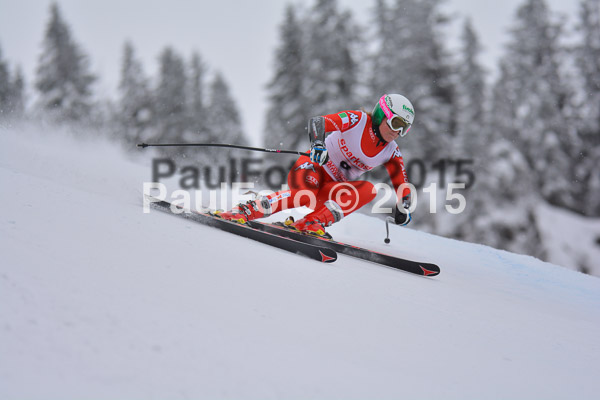 FIS SG + NJC Superkombi Damen 2015