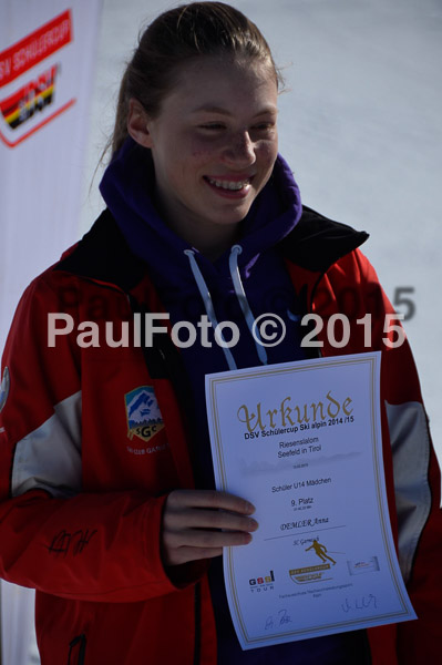 DSV Schülercup U14 V 2015