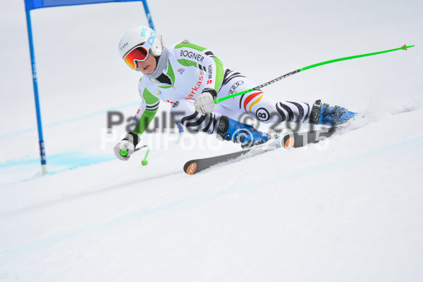 Int. Dt. Meisterschaft Super-G Herren 2015