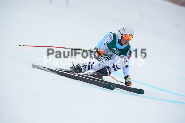 Int. Dt. Meisterschaft Super-G Herren 2015