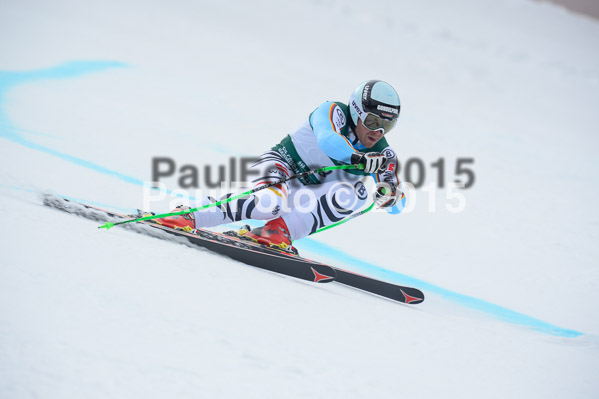 Int. Dt. Meisterschaft Super-G Herren 2015