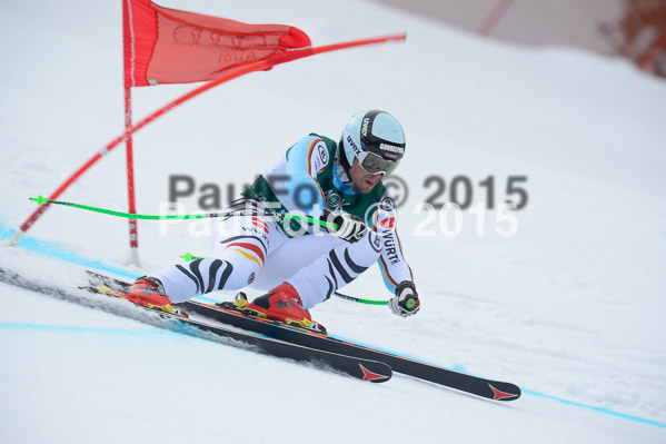Int. Dt. Meisterschaft Super-G Herren 2015