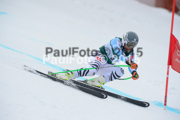 Int. Dt. Meisterschaft Super-G Herren 2015