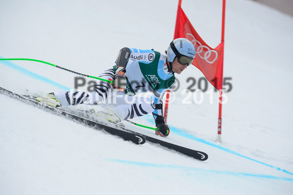 Int. Dt. Meisterschaft Super-G Herren 2015