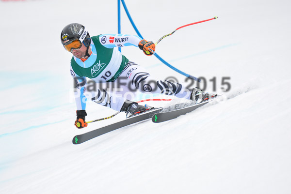 Int. Dt. Meisterschaft Super-G Herren 2015