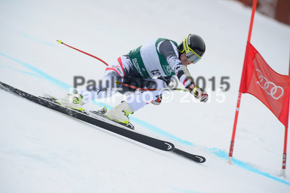 Int. Dt. Meisterschaft Super-G Herren 2015