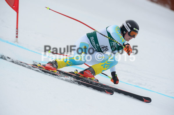 Int. Dt. Meisterschaft Super-G Herren 2015