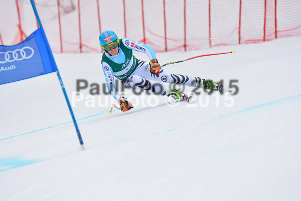 Int. Dt. Meisterschaft Super-G Herren 2015