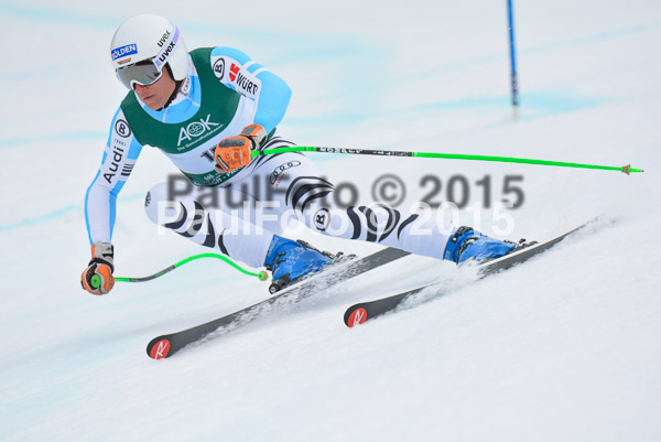 Int. Dt. Meisterschaft Super-G Herren 2015