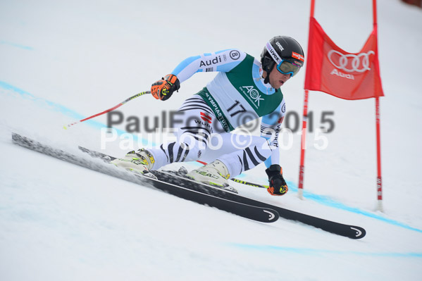 Int. Dt. Meisterschaft Super-G Herren 2015