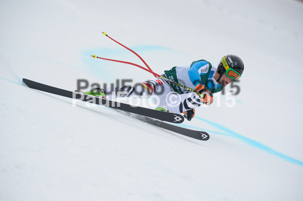 Int. Dt. Meisterschaft Super-G Herren 2015