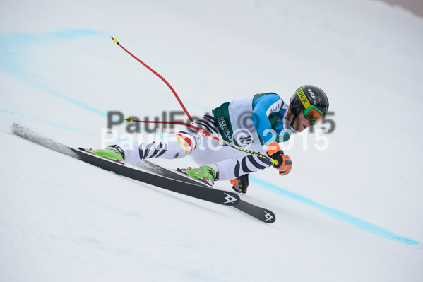 Int. Dt. Meisterschaft Super-G Herren 2015