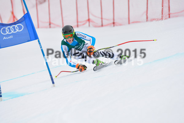 Int. Dt. Meisterschaft Super-G Herren 2015