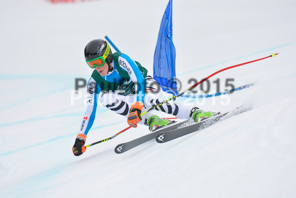 Int. Dt. Meisterschaft Super-G Herren 2015