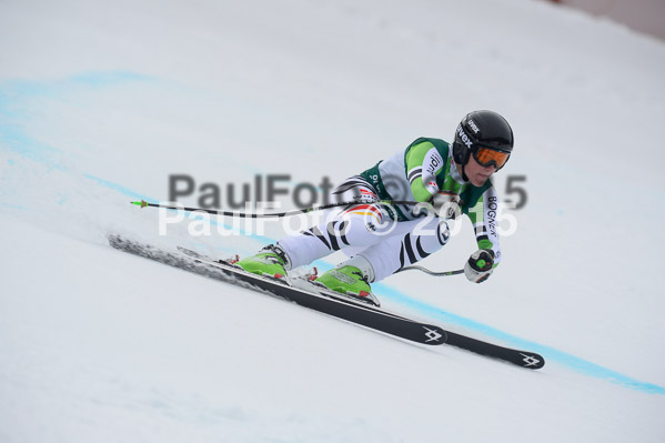 Int. Dt. Meisterschaft Super-G Herren 2015