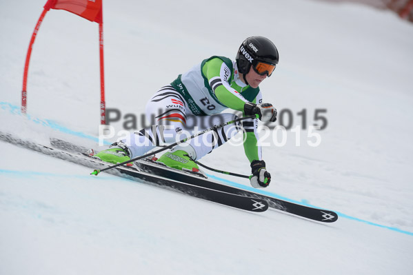 Int. Dt. Meisterschaft Super-G Herren 2015