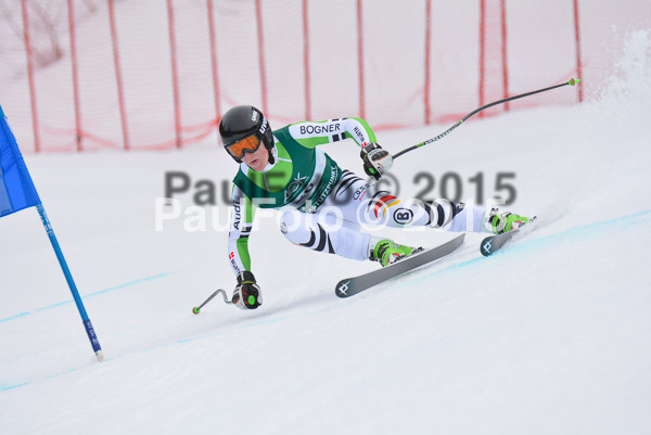 Int. Dt. Meisterschaft Super-G Herren 2015