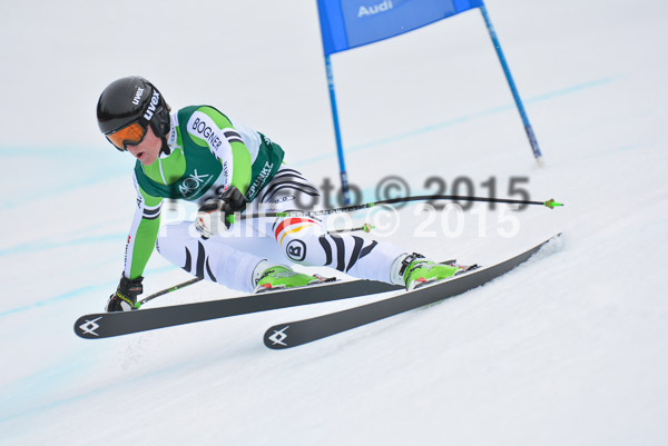 Int. Dt. Meisterschaft Super-G Herren 2015