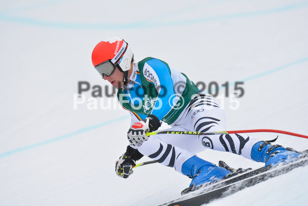 Int. Dt. Meisterschaft Super-G Herren 2015