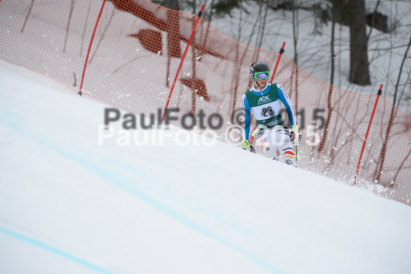 Int. Dt. Meisterschaft Super-G Herren 2015