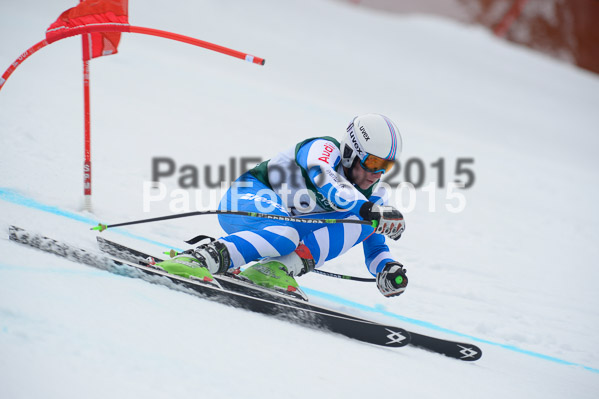 Int. Dt. Meisterschaft Super-G Herren 2015