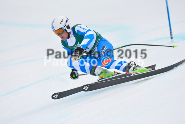 Int. Dt. Meisterschaft Super-G Herren 2015