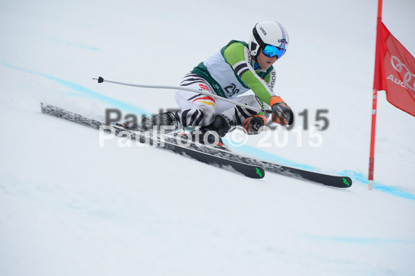 Int. Dt. Meisterschaft Super-G Herren 2015