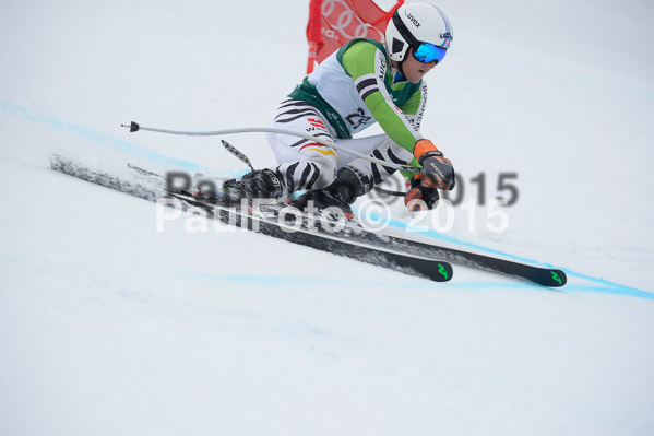 Int. Dt. Meisterschaft Super-G Herren 2015