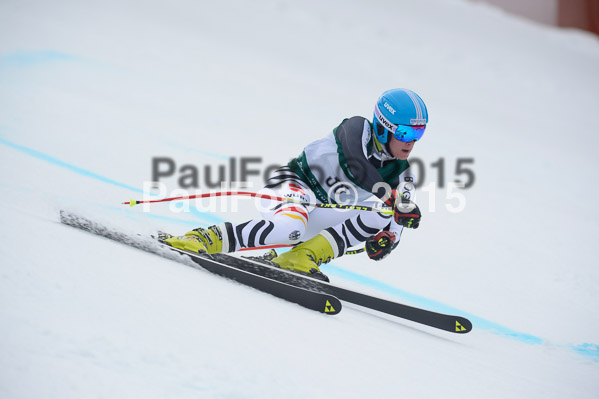 Int. Dt. Meisterschaft Super-G Herren 2015