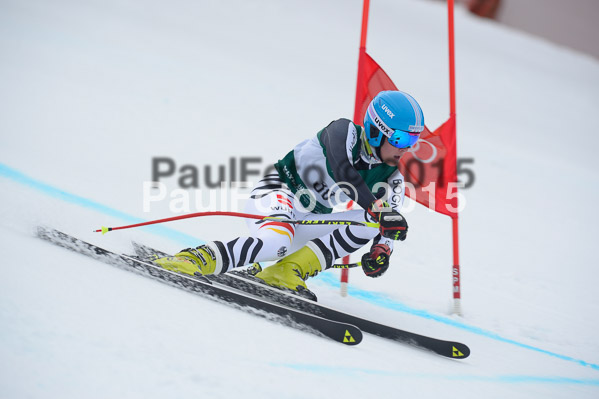 Int. Dt. Meisterschaft Super-G Herren 2015