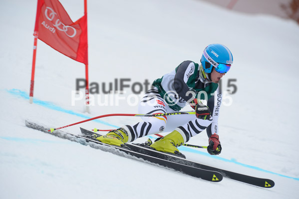 Int. Dt. Meisterschaft Super-G Herren 2015