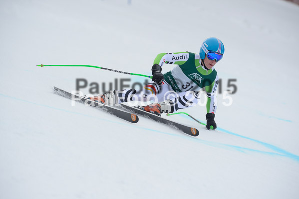 Int. Dt. Meisterschaft Super-G Herren 2015