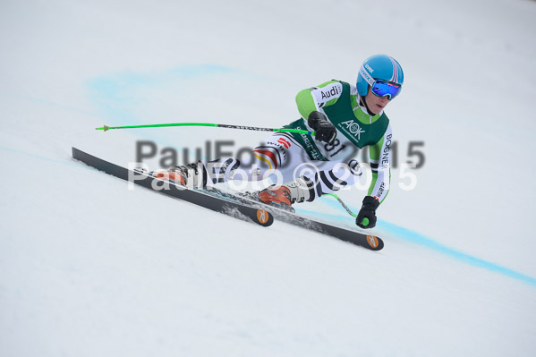 Int. Dt. Meisterschaft Super-G Herren 2015