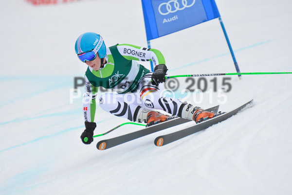 Int. Dt. Meisterschaft Super-G Herren 2015