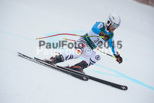 Int. Dt. Meisterschaft Super-G Herren 2015