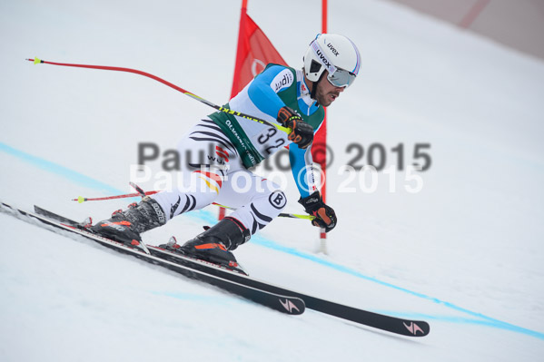 Int. Dt. Meisterschaft Super-G Herren 2015