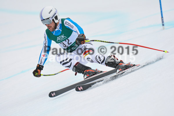 Int. Dt. Meisterschaft Super-G Herren 2015