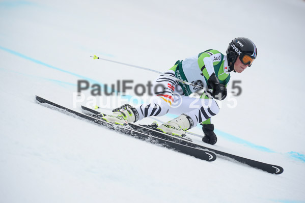 Int. Dt. Meisterschaft Super-G Herren 2015