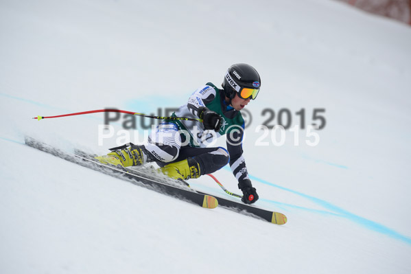 Int. Dt. Meisterschaft Super-G Herren 2015