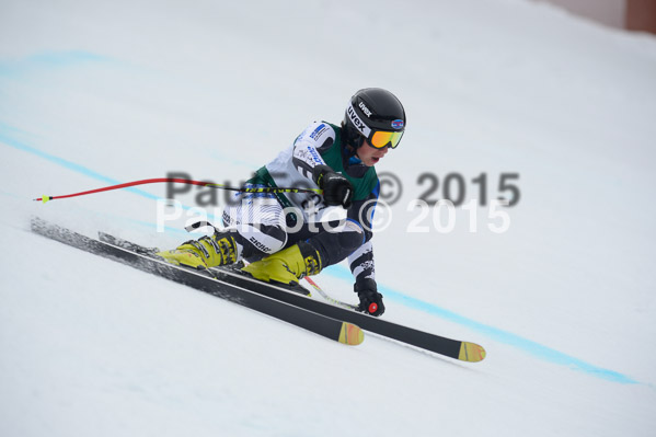 Int. Dt. Meisterschaft Super-G Herren 2015