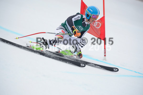Int. Dt. Meisterschaft Super-G Herren 2015