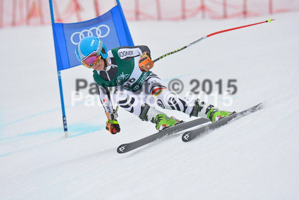 Int. Dt. Meisterschaft Super-G Herren 2015