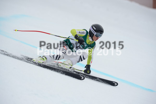Int. Dt. Meisterschaft Super-G Herren 2015