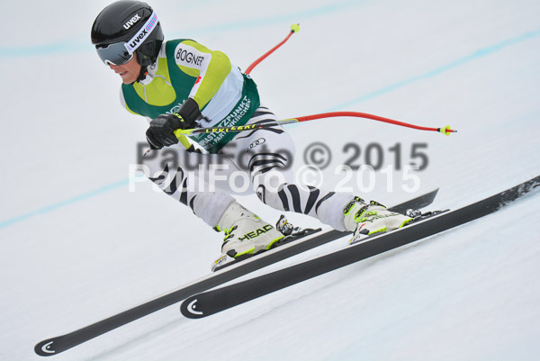 Int. Dt. Meisterschaft Super-G Herren 2015