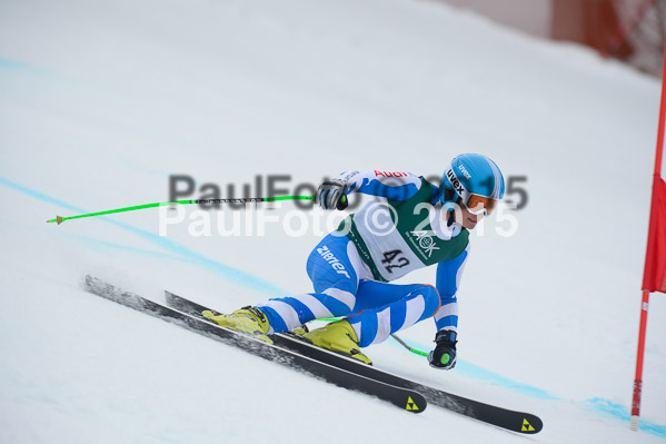Int. Dt. Meisterschaft Super-G Herren 2015