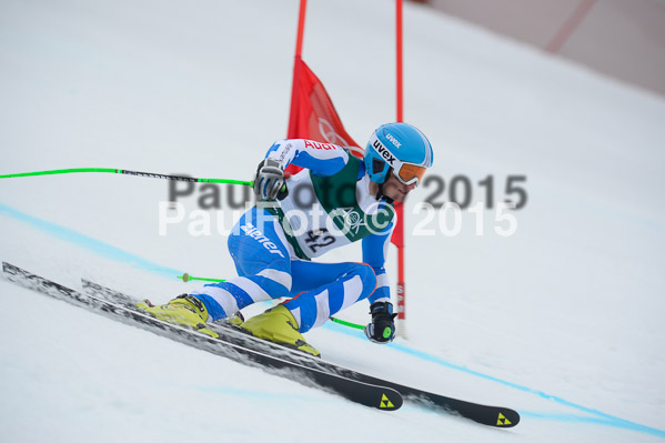 Int. Dt. Meisterschaft Super-G Herren 2015